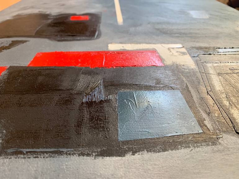 Original Abstract Painting by Julija Levuskane