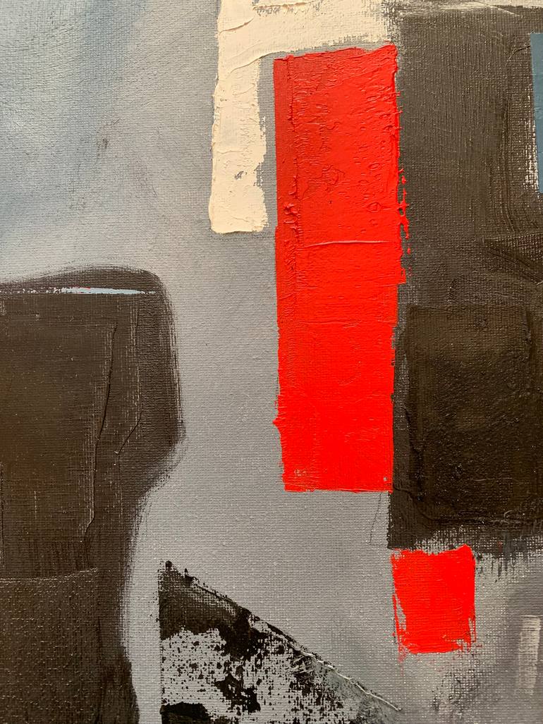 Original Abstract Painting by Julija Levuskane