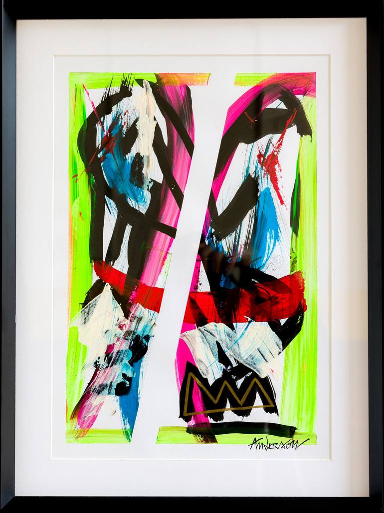 Original Abstract Expressionism Abstract Paintings by Pierluigi Coppola