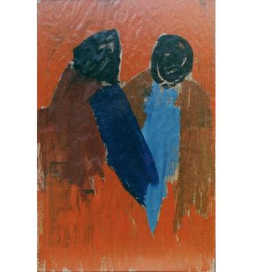 Original Conceptual Abstract Painting by Riketa Mamaj