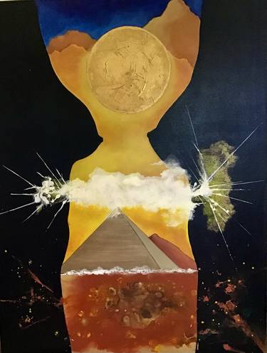 Original Conceptual Classical Mythology Paintings by Romeo Robert Tomei
