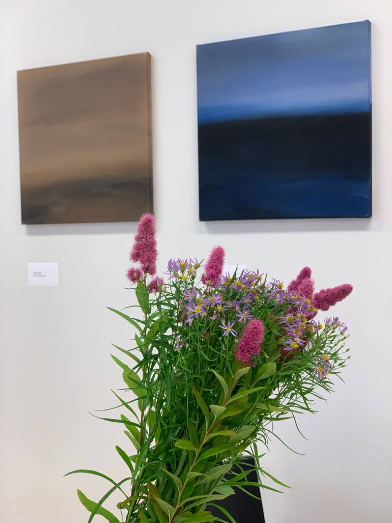 Original Abstract Landscape Painting by Krist Sergeeva