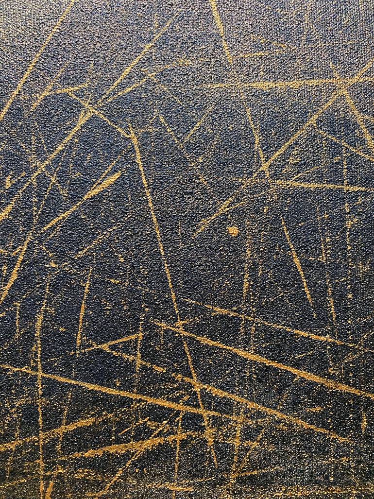 Original Minimalism Abstract Painting by Krist Sergeeva
