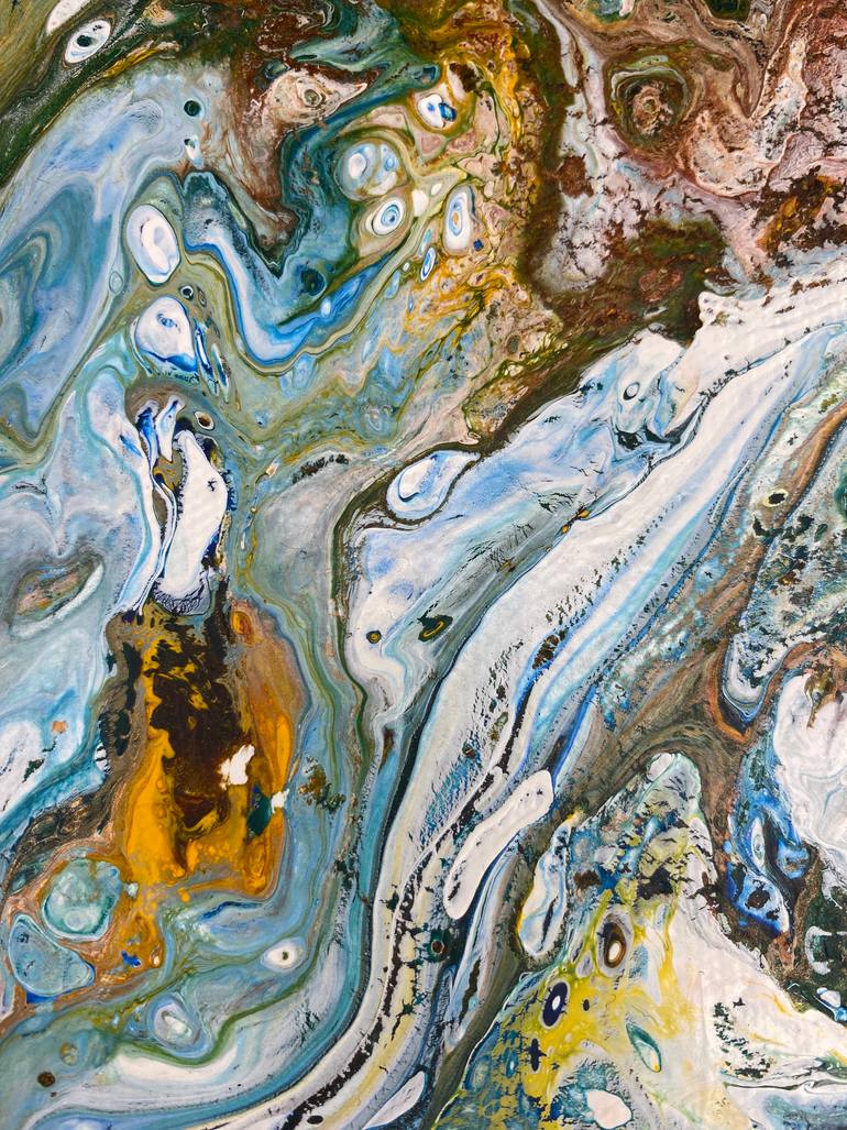 Original Contemporary Abstract Painting by Krist Sergeeva