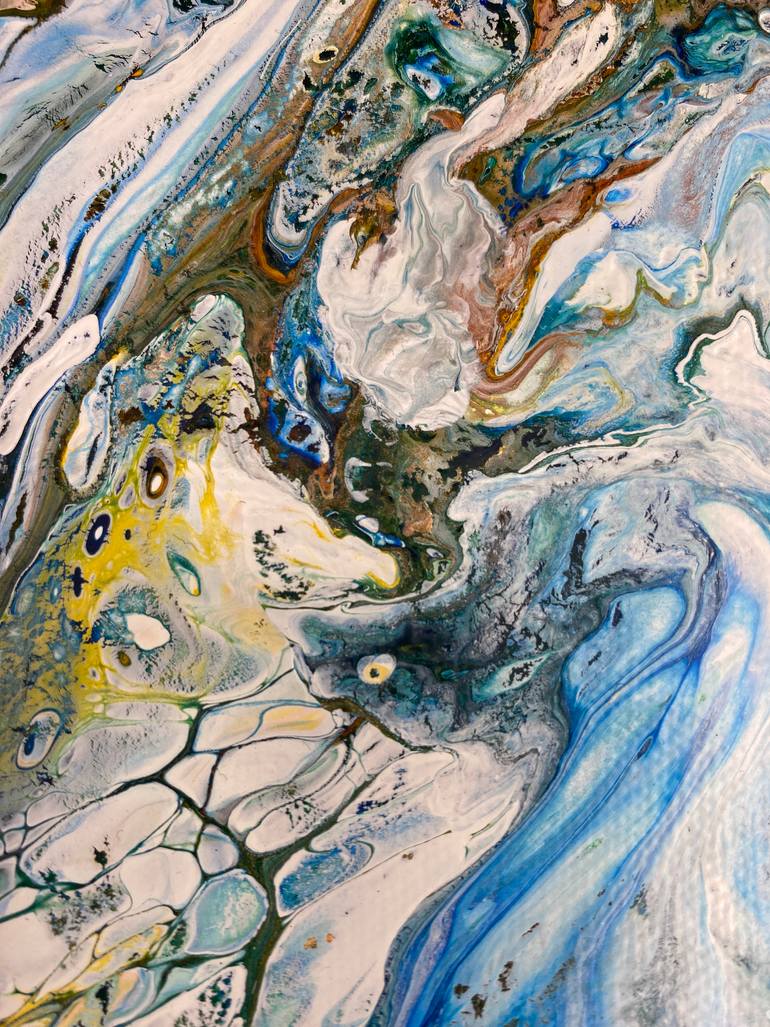 Original Contemporary Abstract Painting by Krist Sergeeva