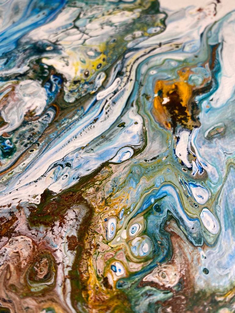 Original Contemporary Abstract Painting by Krist Sergeeva