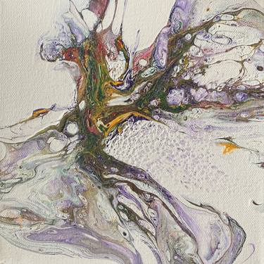 Original Abstract Expressionism Abstract Paintings by Krist Sergeeva