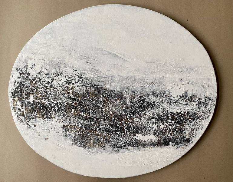Original Contemporary Abstract Paintings by Krist Sergeeva