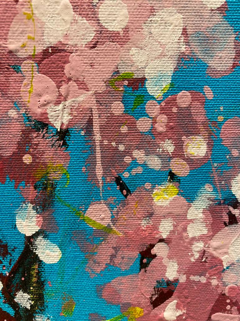 Original Abstract Expressionism Abstract Painting by Krist Sergeeva