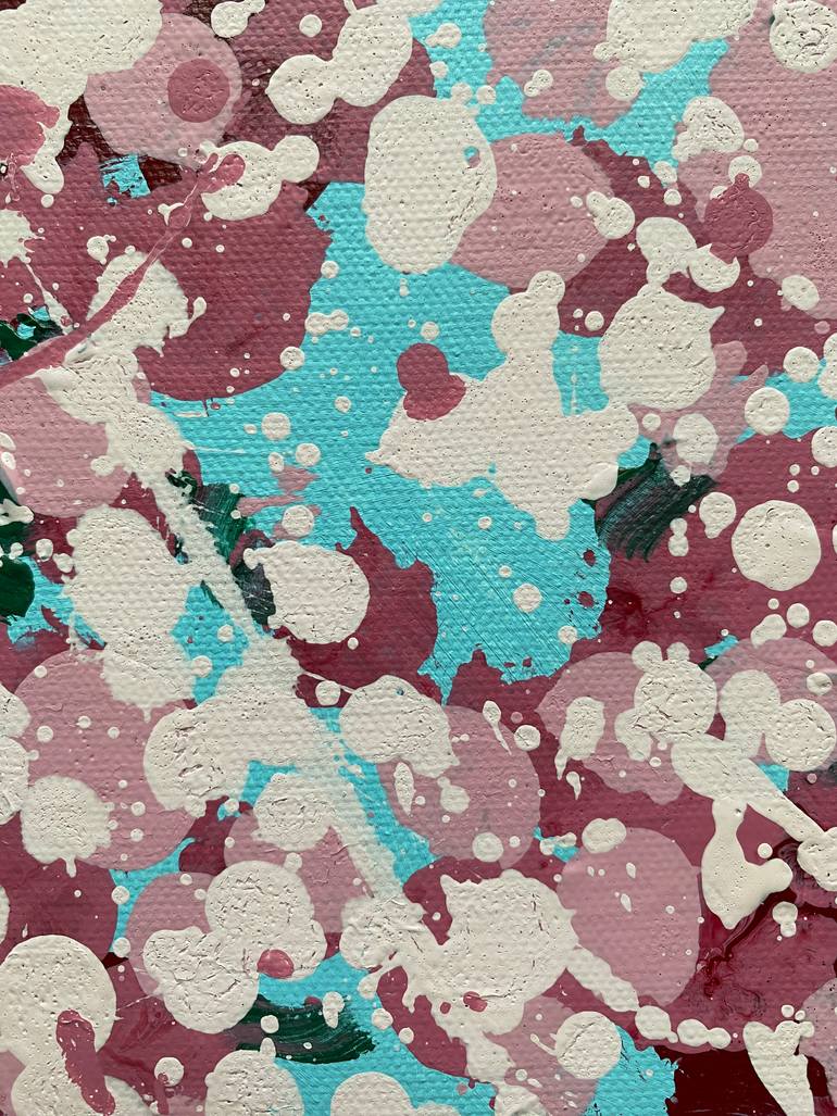 Original Abstract Expressionism Abstract Painting by Krist Sergeeva