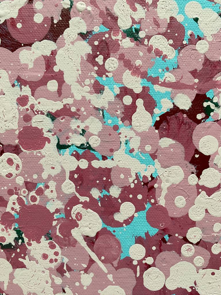 Original Abstract Expressionism Abstract Painting by Krist Sergeeva