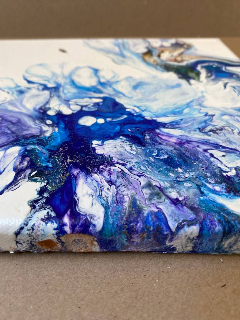 Original Abstract Expressionism Abstract Painting by Krist Sergeeva