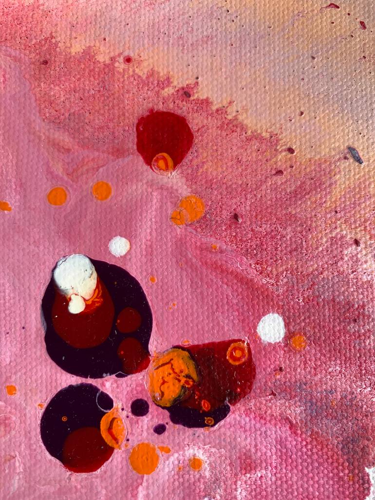 Original Abstract Expressionism Abstract Painting by Krist Sergeeva