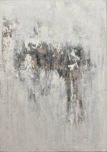 Original Minimalism Abstract Painting by Krist Sergeeva
