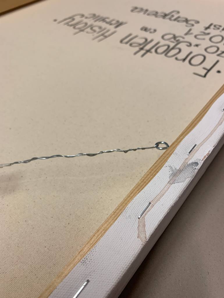 Original Minimalism Abstract Painting by Krist Sergeeva