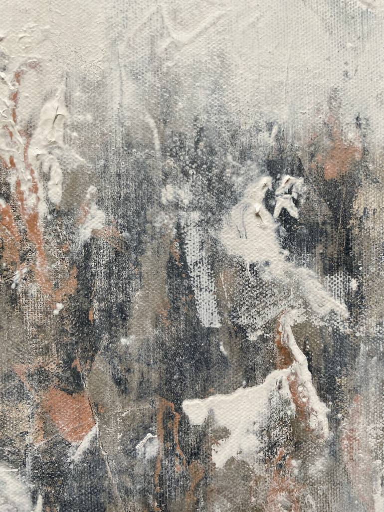 Original Minimalism Abstract Painting by Krist Sergeeva