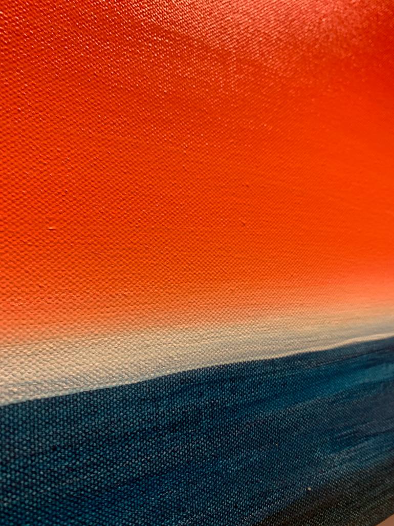 Original Abstract Seascape Painting by Krist Sergeeva
