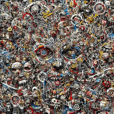 Original Surrealism Abstract Digital by Enes Caglaroglu