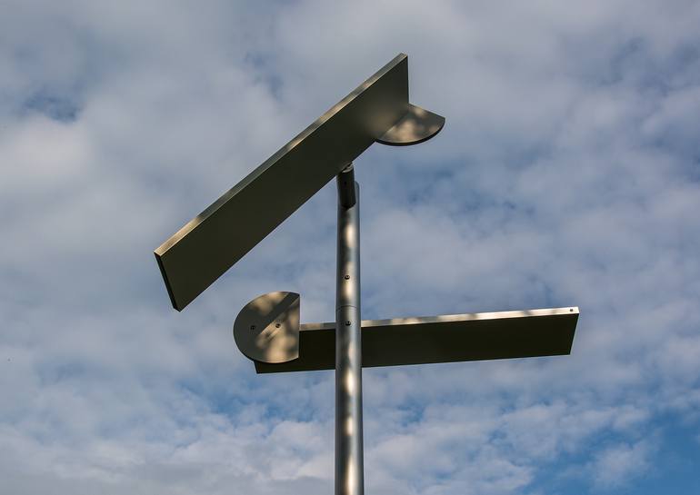 Original Minimalism Abstract Sculpture by Michael Hischer