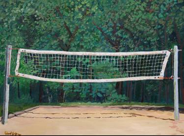 Original Impressionism Sports Paintings by David Cooper