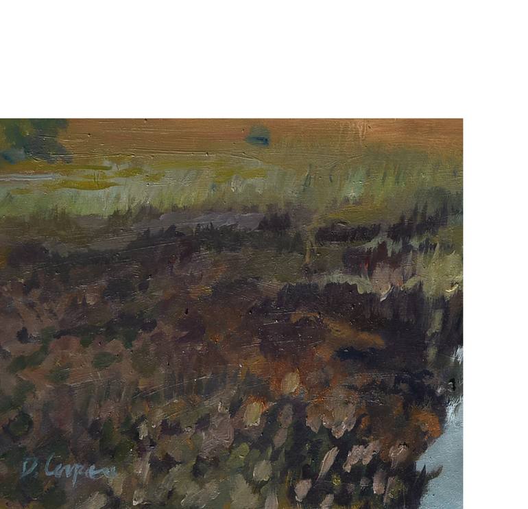 Original Expressionism Landscape Painting by David Cooper