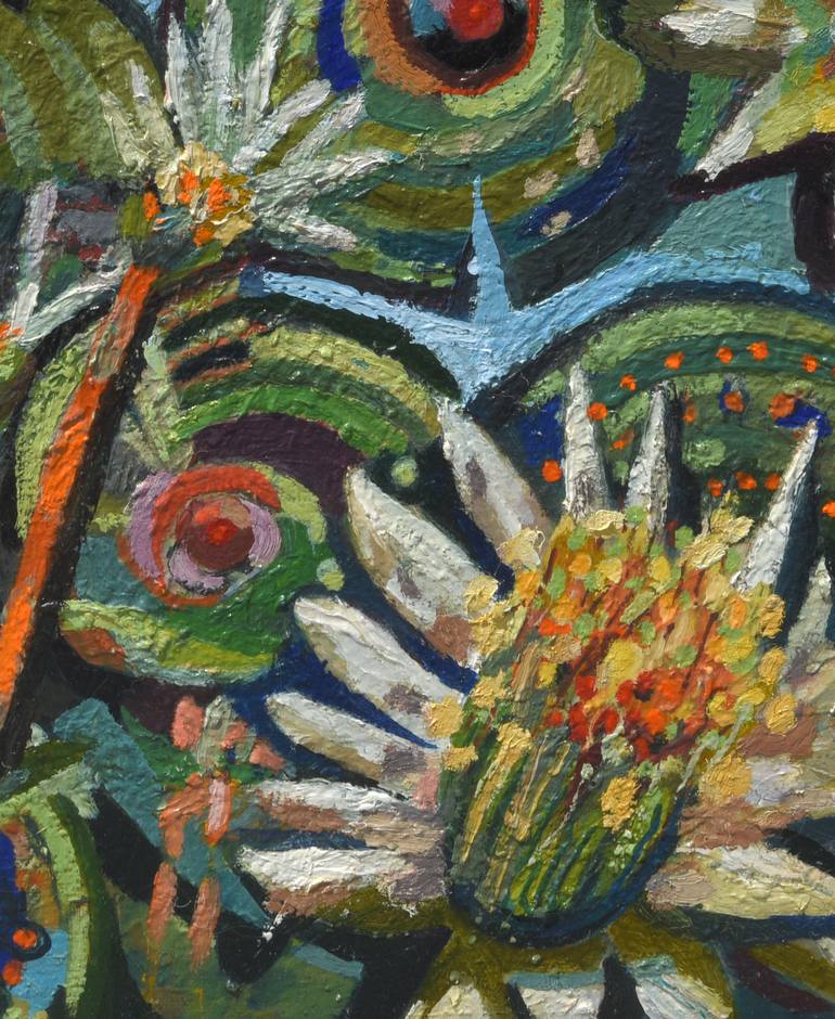 Original Abstract Expressionism Abstract Painting by David Cooper