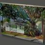 Blake rents his house as an Air B&B in Linconville, St.Augustine. It is next to the love tree, 8 minute walk from the center of downtown.