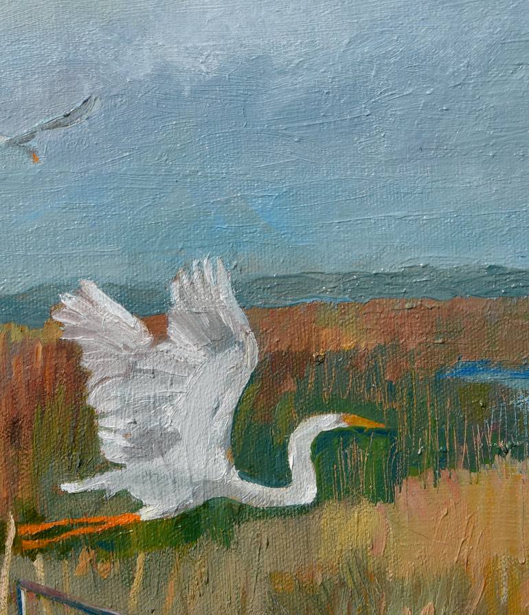 Original Impressionism Landscape Painting by David Cooper