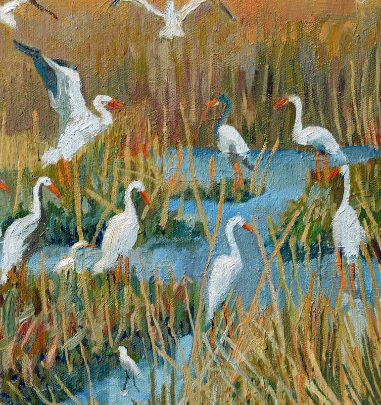Original Impressionism Landscape Painting by David Cooper