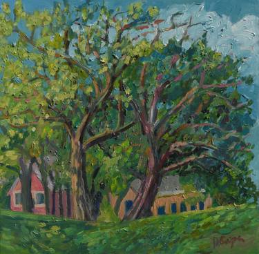 Original Impressionism Landscape Paintings by David Cooper
