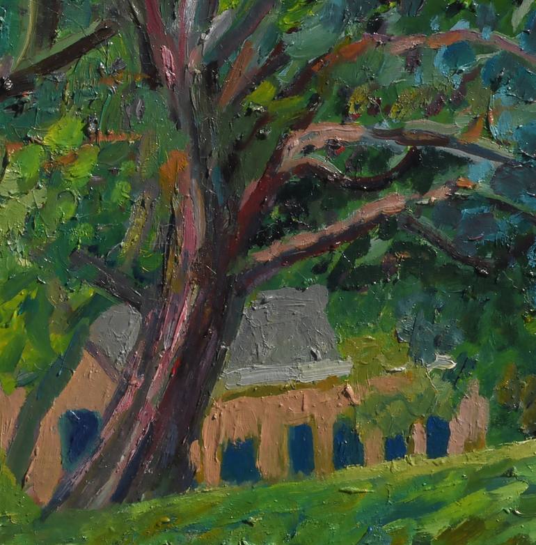 Original Impressionism Landscape Painting by David Cooper