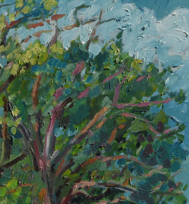 Original Impressionism Landscape Painting by David Cooper