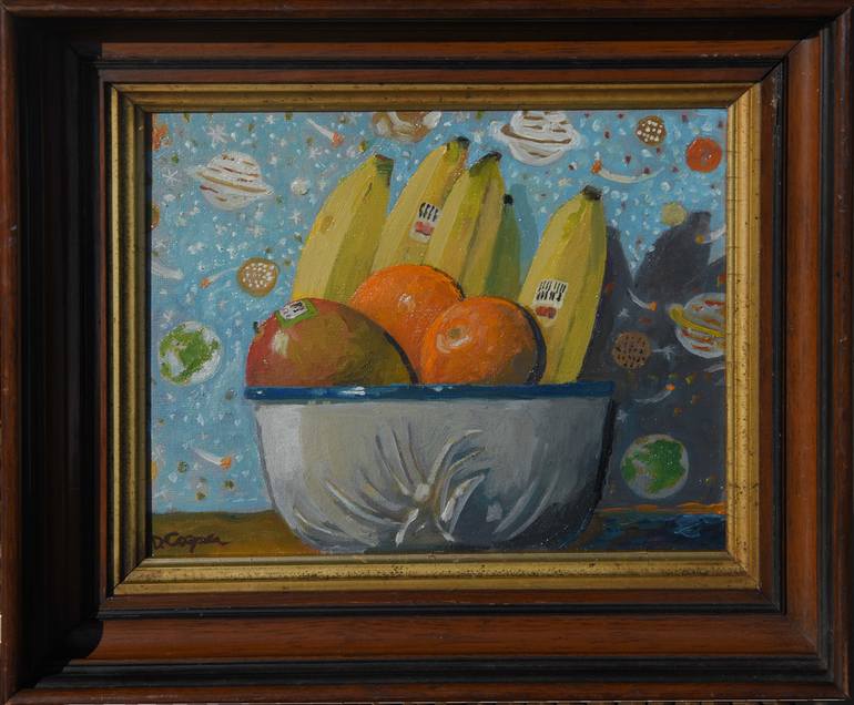 Original Impressionism Food Painting by David Cooper