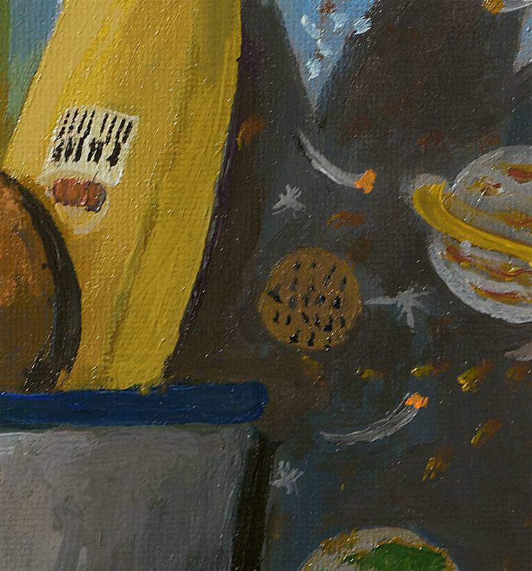 Original Impressionism Food Painting by David Cooper