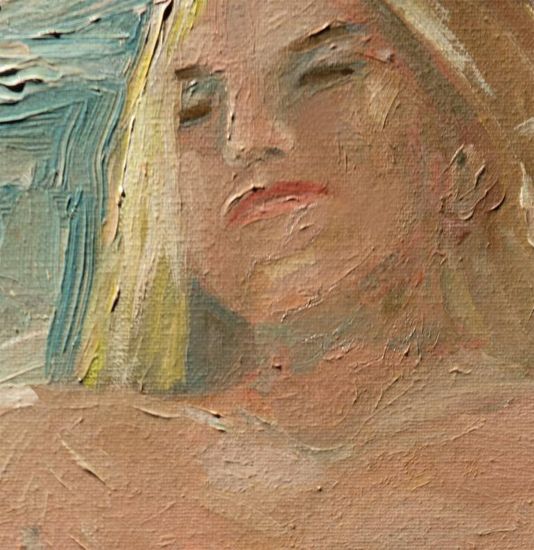 Original Impressionism Nude Painting by David Cooper