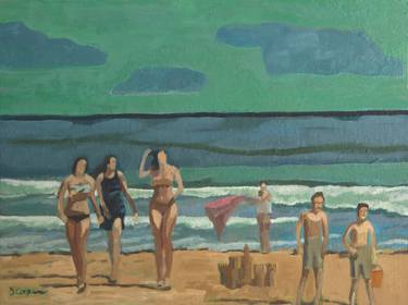 Original Beach Paintings by David Cooper