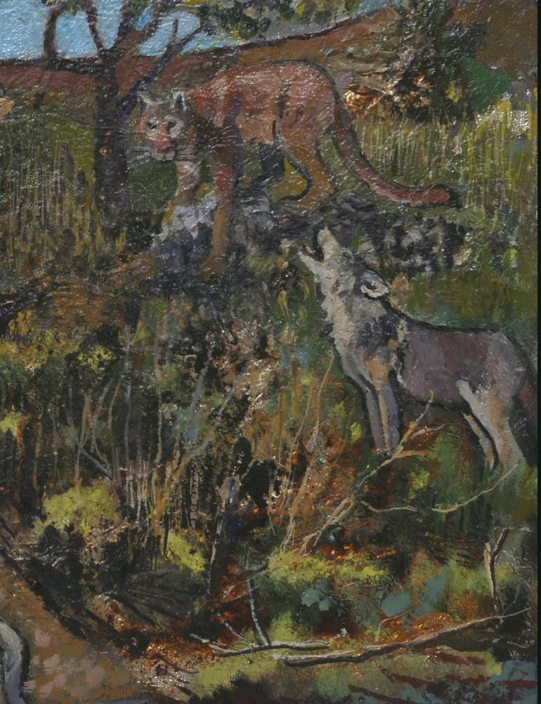 Original Abstract Expressionism Other Painting by David Cooper