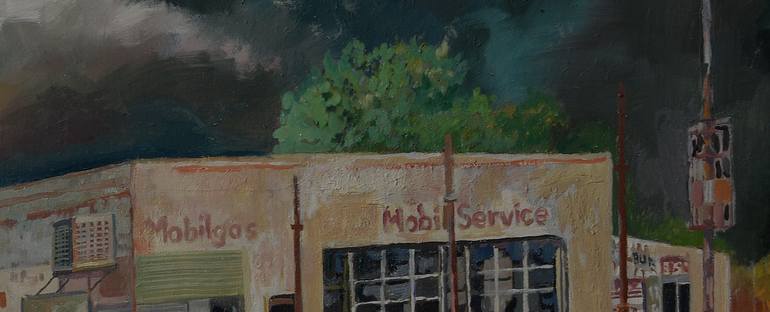 Original Impressionism Transportation Painting by David Cooper