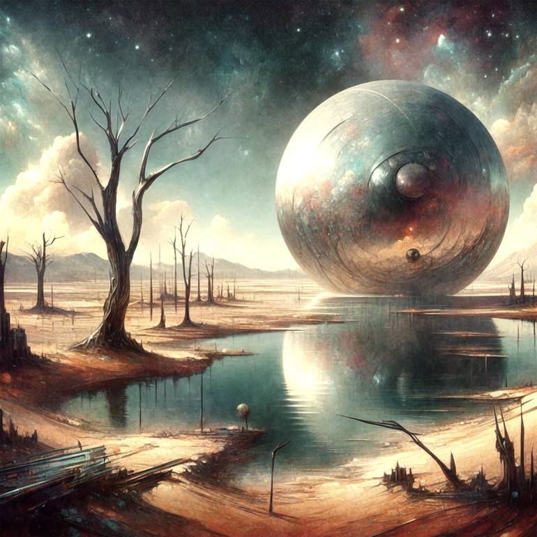 Original Abstract Fantasy Digital by Phil Perkins