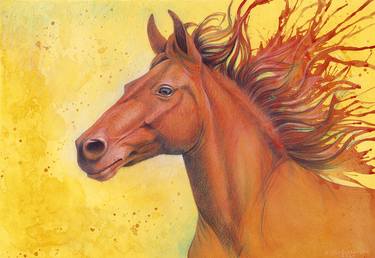 Original Conceptual Animal Drawings by Nadiia Zhebrakovska