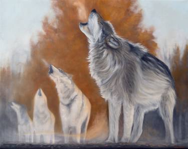 Original Contemporary Animal Painting by Luke Smith