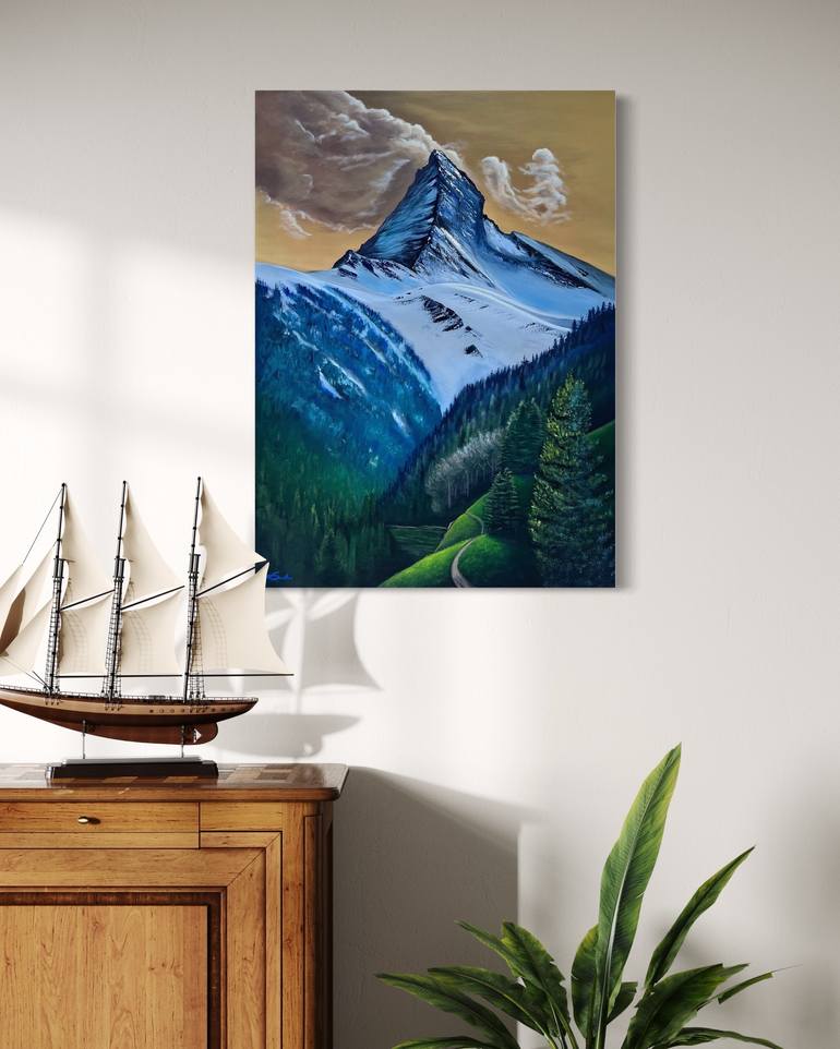 Original Impressionism Travel Painting by Luke Smith