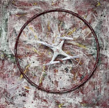 Original Conceptual Abstract Mixed Media by Jim Lynn