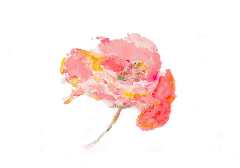 Print of Contemporary Floral Paintings by Rachele De Dominicis