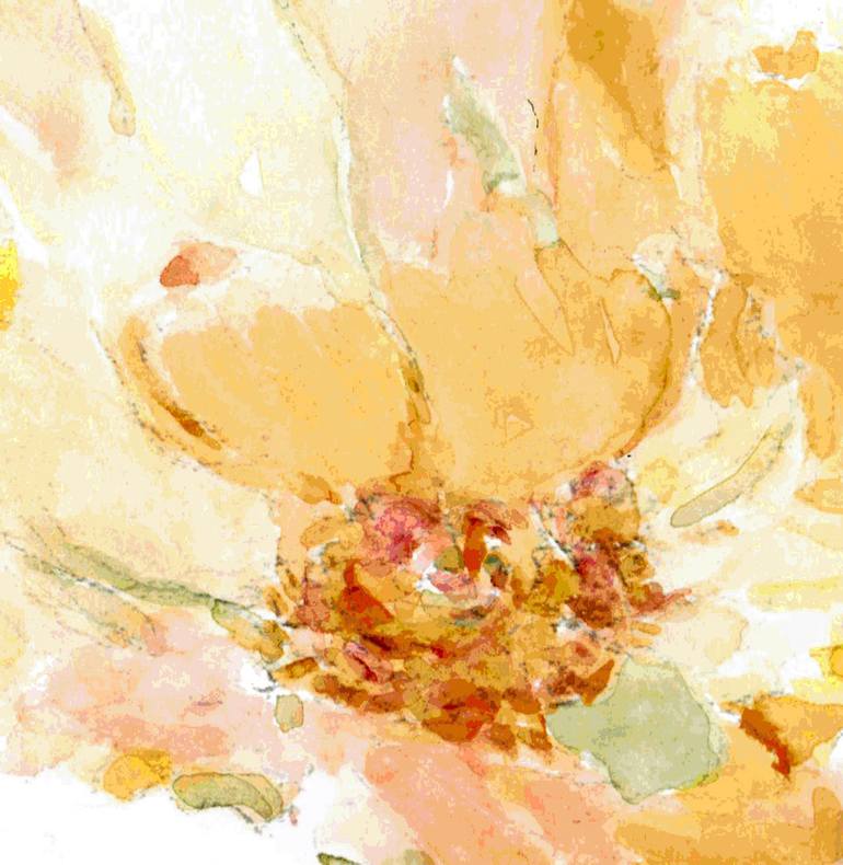 Original Contemporary Floral Painting by Rachele De Dominicis