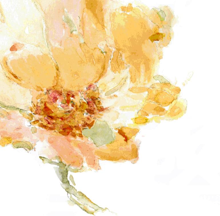 Original Contemporary Floral Painting by Rachele De Dominicis