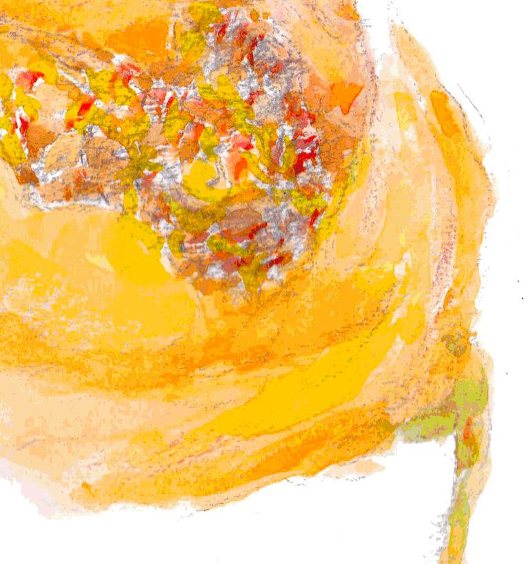 Original Contemporary Floral Painting by Rachele De Dominicis