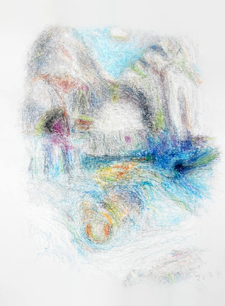 Print of Contemporary Landscape Paintings by Rachele De Dominicis