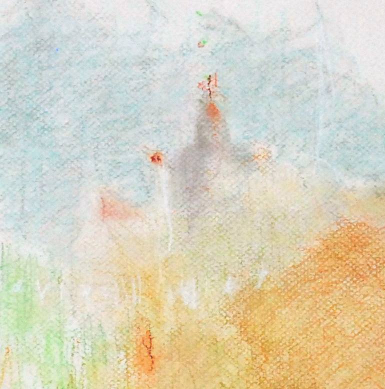 Original Conceptual Landscape Painting by Rachele De Dominicis