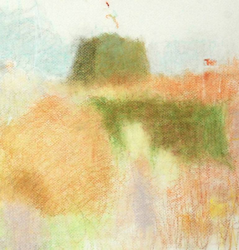 Original Conceptual Landscape Painting by Rachele De Dominicis